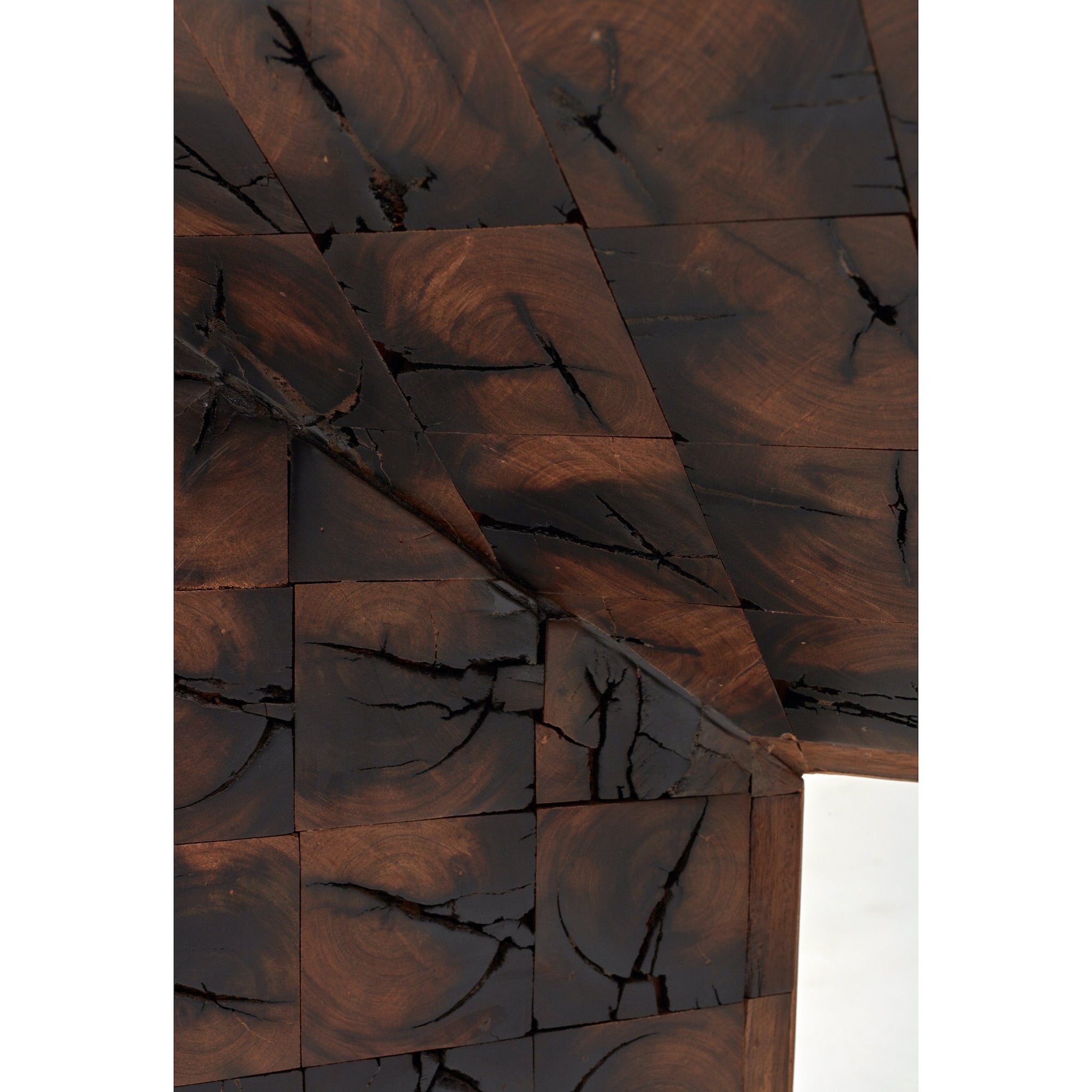 Urbia Old Post Inlay Console, Natural