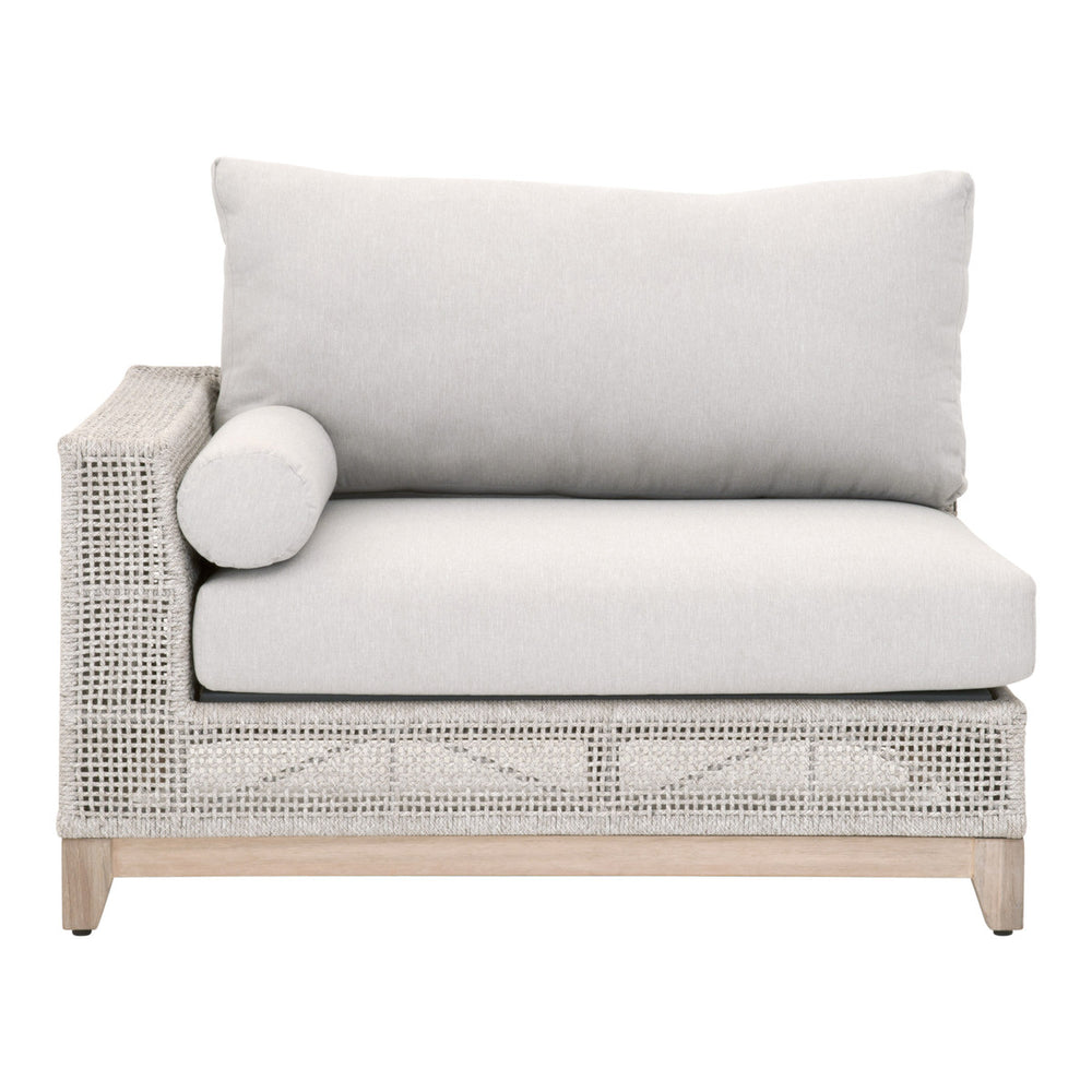 Essentials for Living Tropez Outdoor Modular Left Facing 1-Arm Sofa Piece