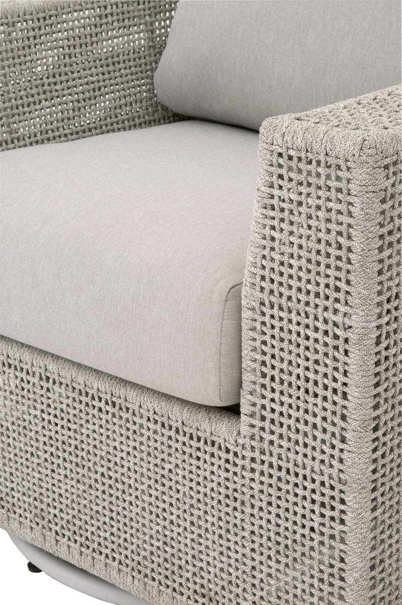 Tropez Outdoor Swivel Sofa Chair by Essentials for Living