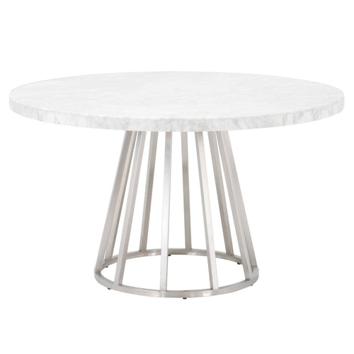 Essentials For Living Turino Carrera 54" Round Dining Table Top