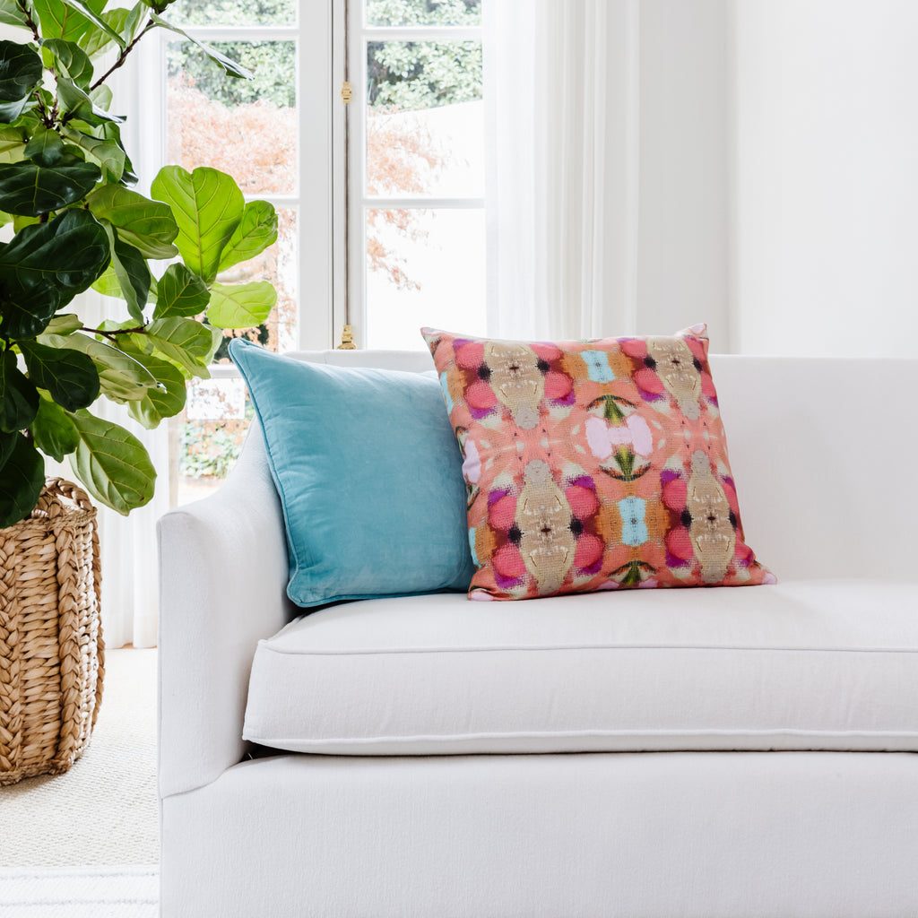 Laura Park Turkish Delight Linen Cotton Pillow
