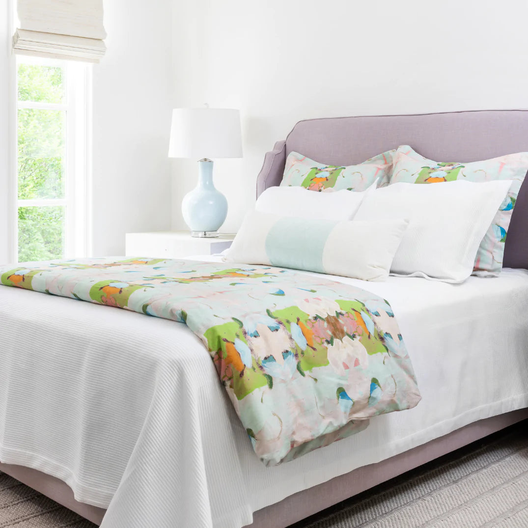 Laura Park Monet's Garden Green Bedding Collection