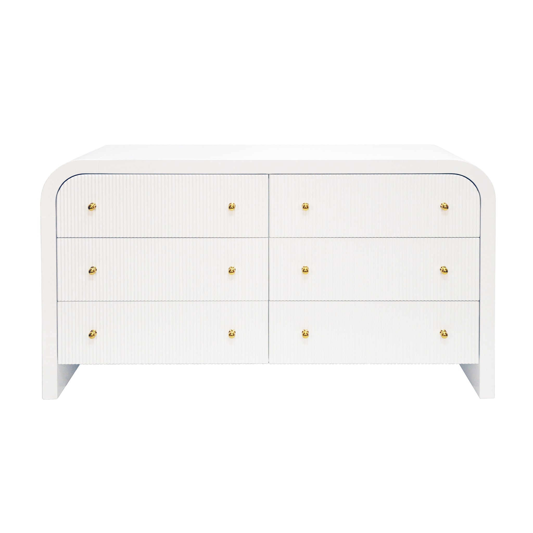 Worlds Away Valentina White Dresser