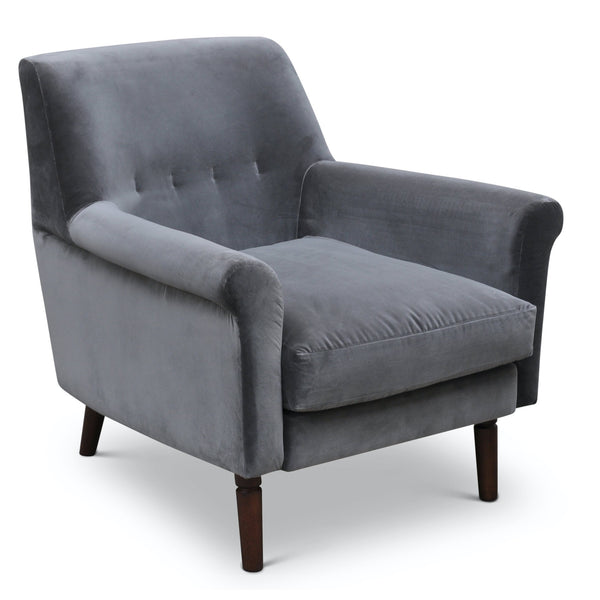 Urbia Emelia Accent Chair, Concrete Grey