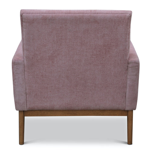 Sophia Accent Chair in Rose by Urbia