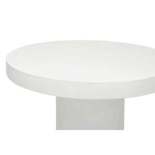 Urbia Circa Dining Table in Ivory/White