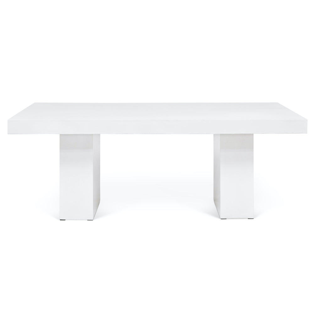 Urbia 7' Elcor Dining Table in Ivory