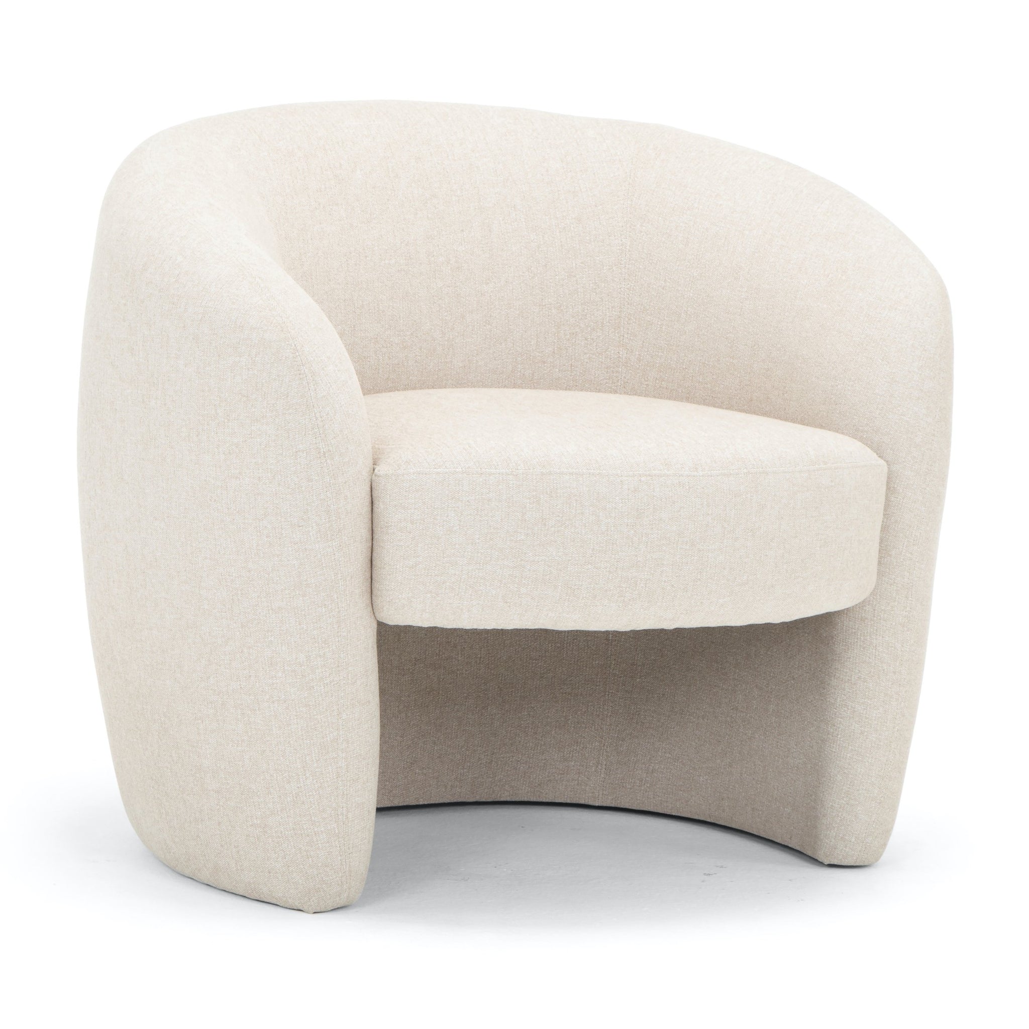 Blythe Accent Chair in Beige by Urbia