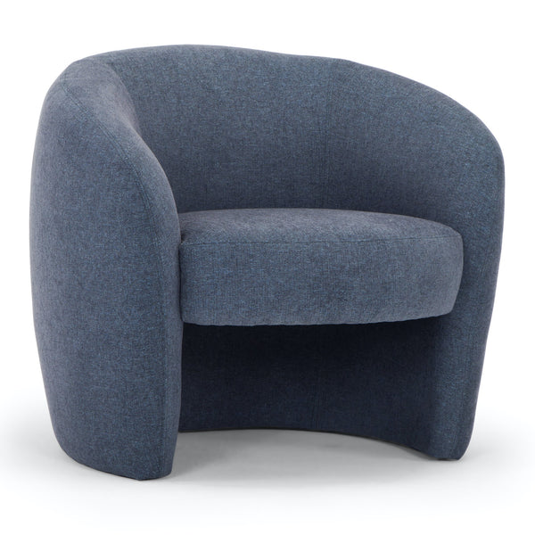 Blythe Accent Chair in Dust Blue by Urbia