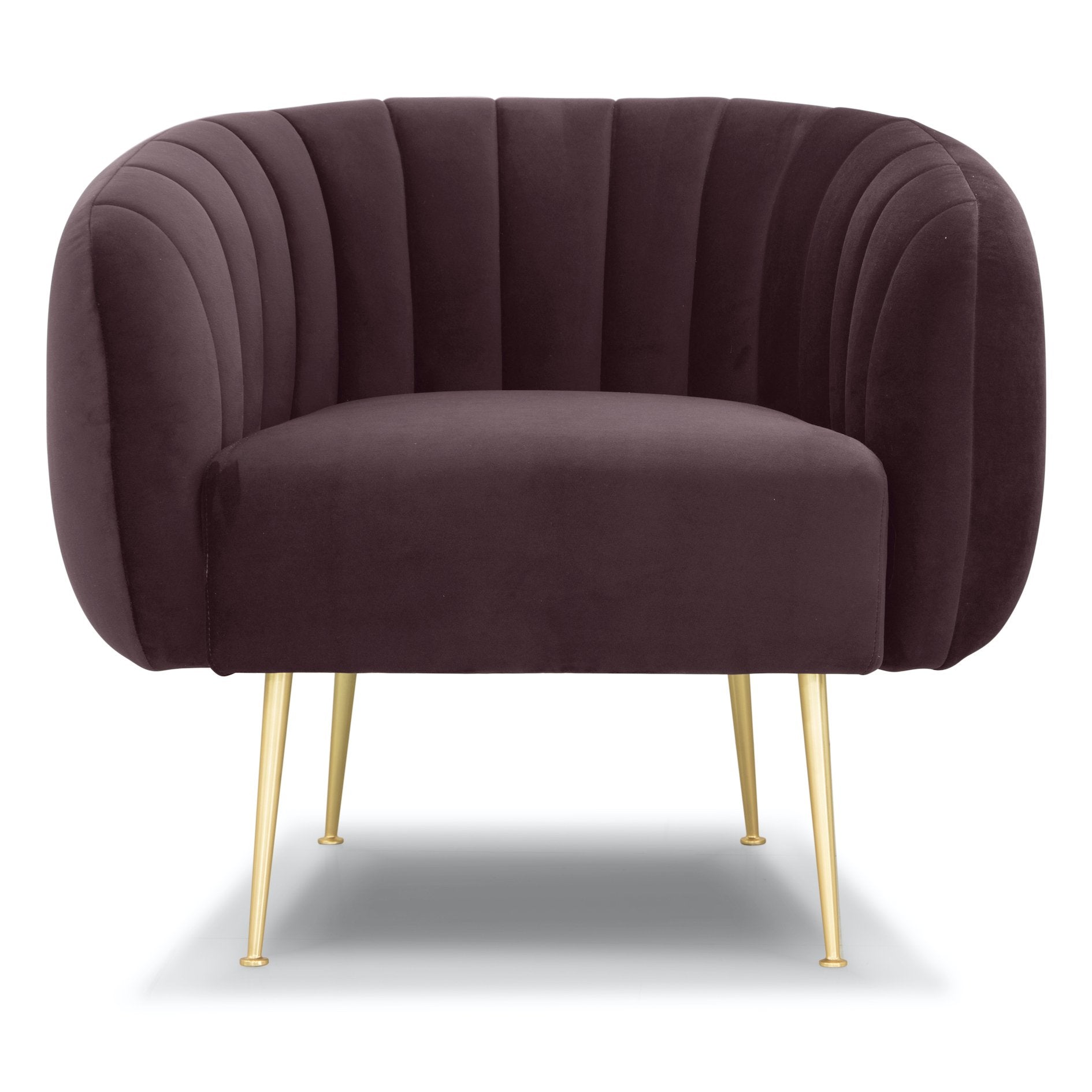Urbia Plum Purple Accent Chair
