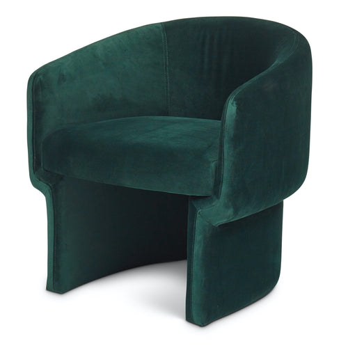 Urbia Jessie Accent Chair, Dark Green