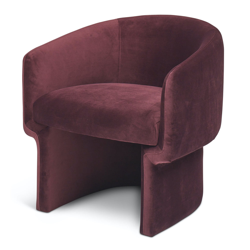 Urbia Jessie Accent Chair, Plum