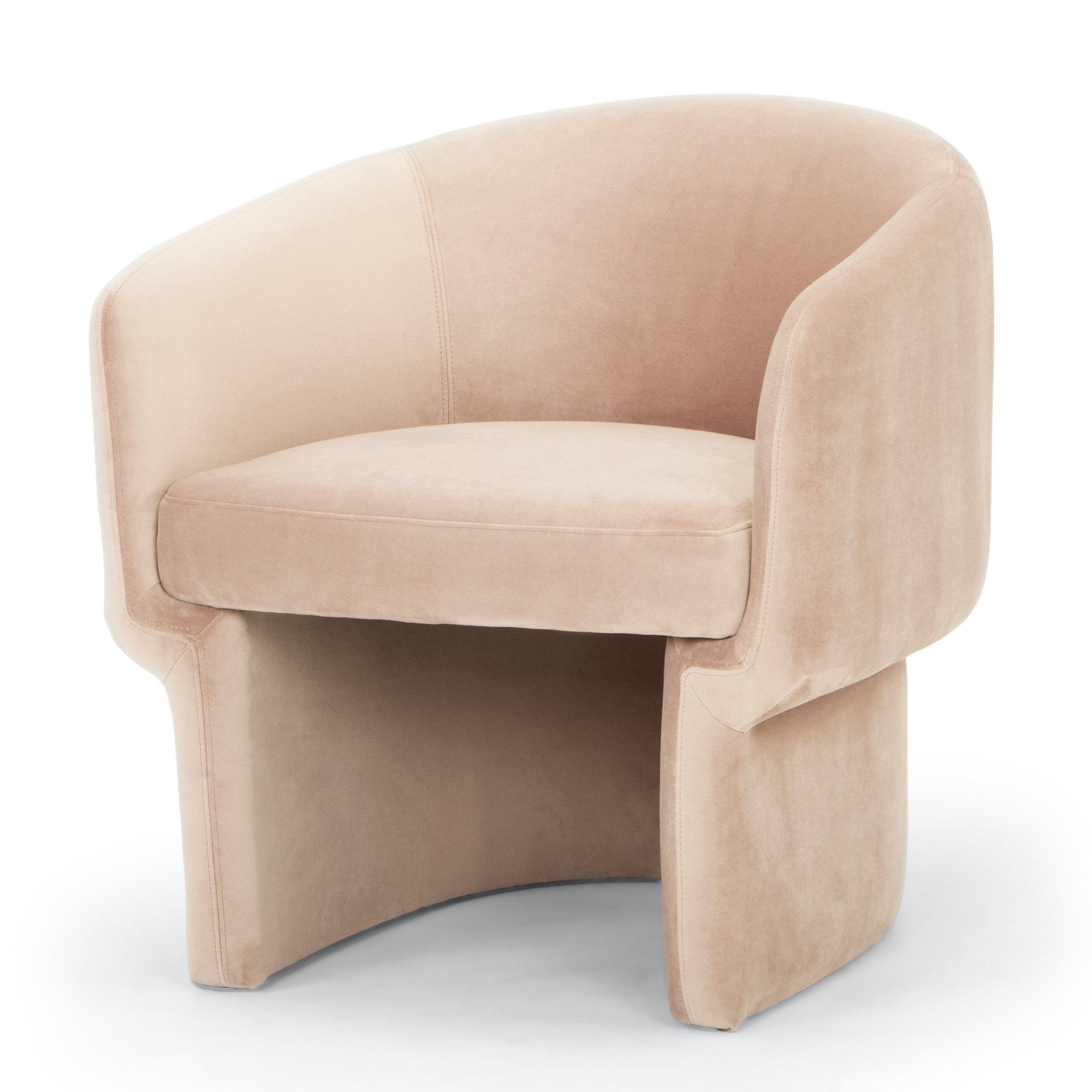 Urbia Jessie Accent Chair, Rosa Pink