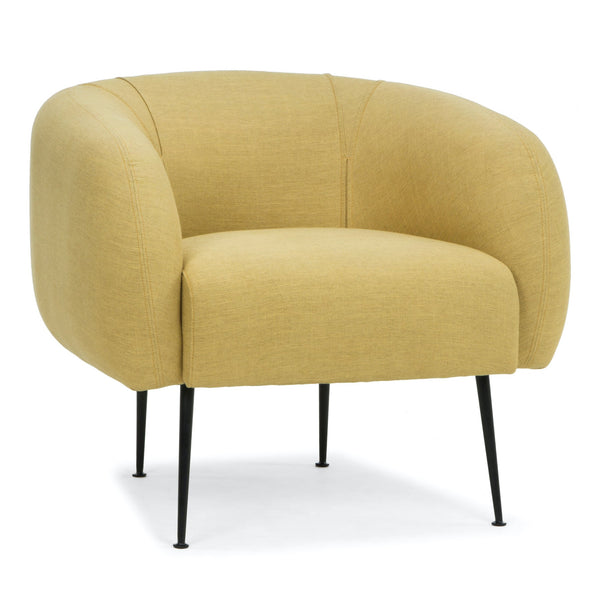 Sepli Accent Chair in Curry Yellow by Urbia