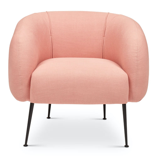 Urbia Sepli Accent Chair in Rosa Pink