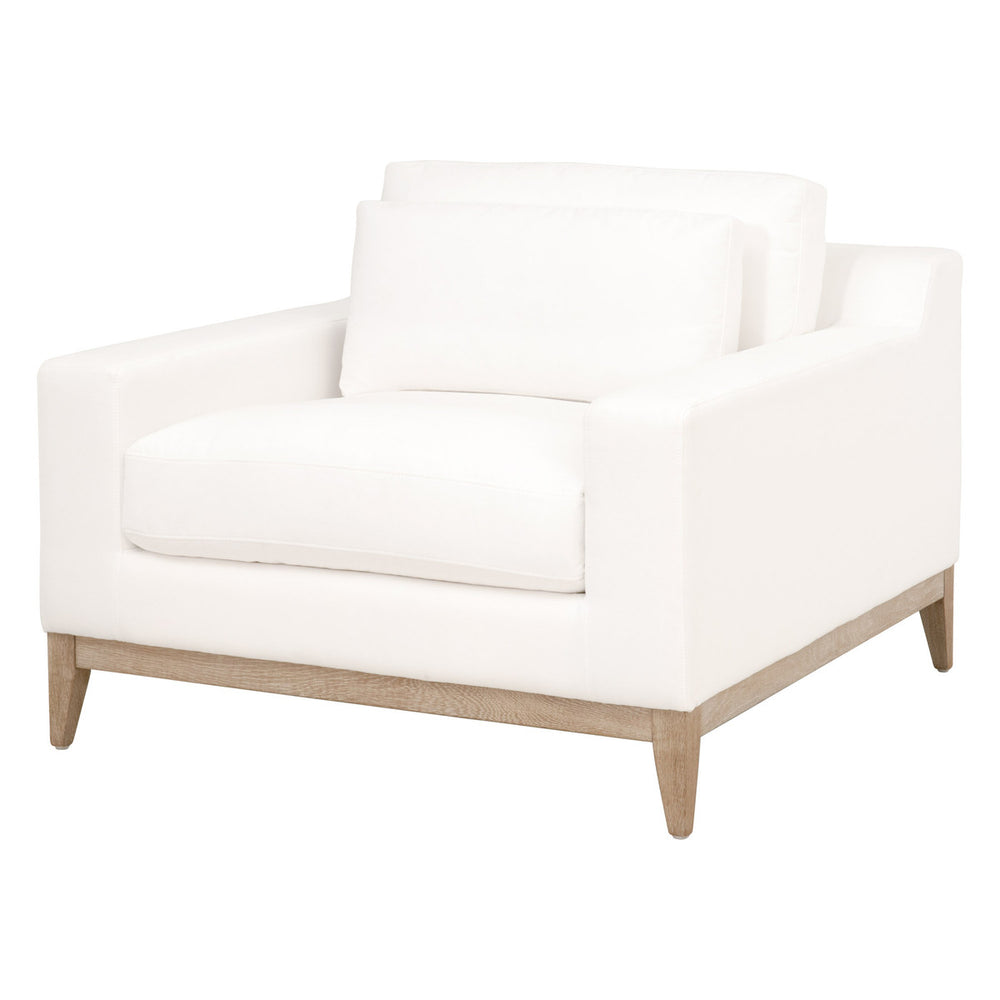 Essentials for Living Vienna Track Arm Sofa Chair in Peyton-Pearl