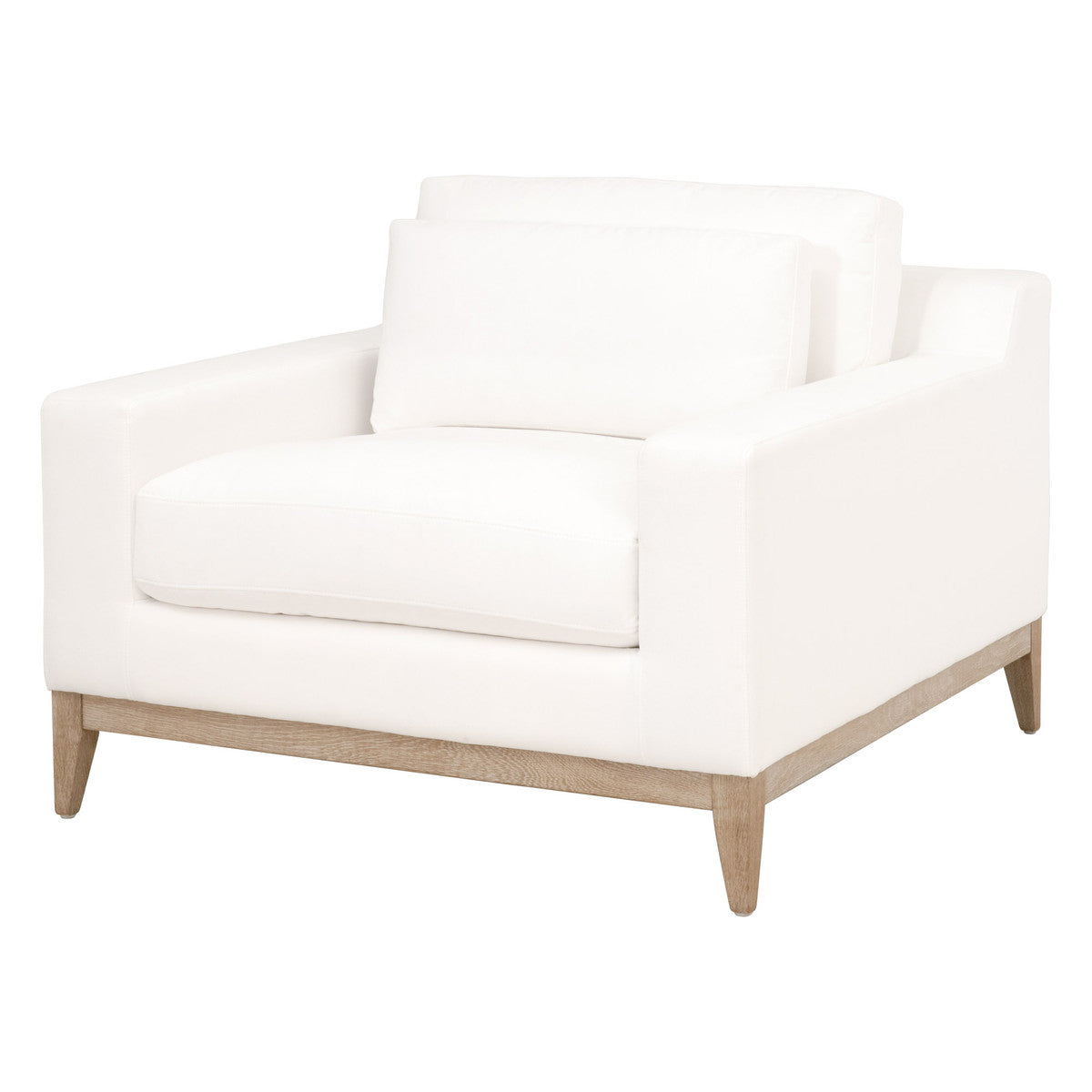 Essentials for Living Vienna Track Arm Sofa Chair in Peyton-Pearl