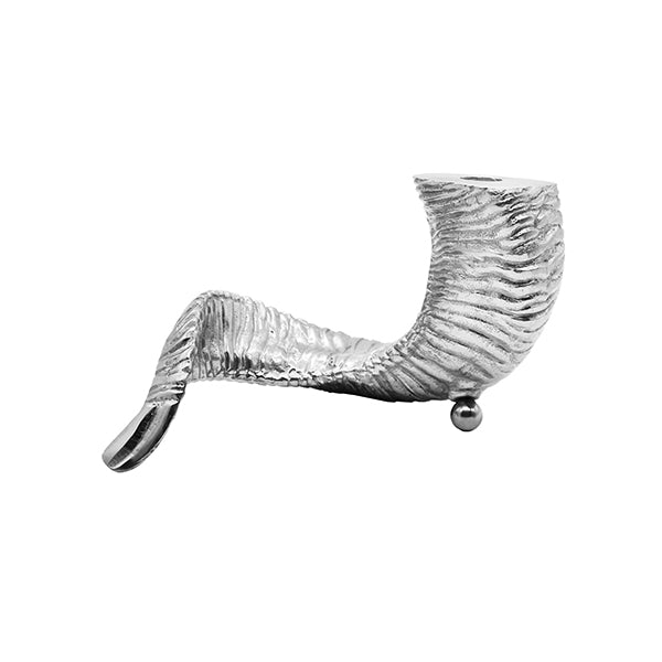 Worlds Away Ram Horn Candleholder