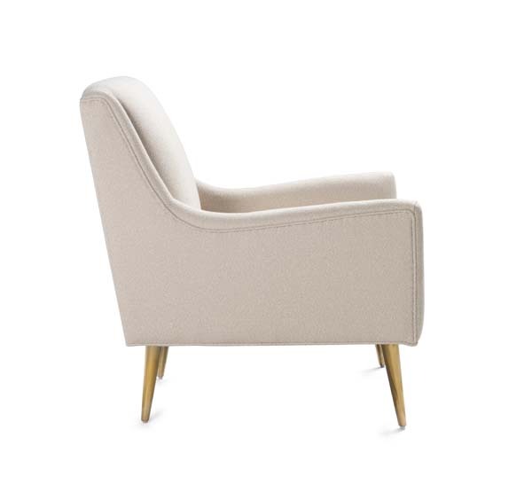 Worlds Away Wrenn Velvet Chair