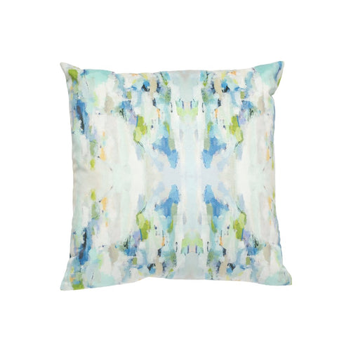 Wintergreen Cotton Linen Pillow by Laura Park