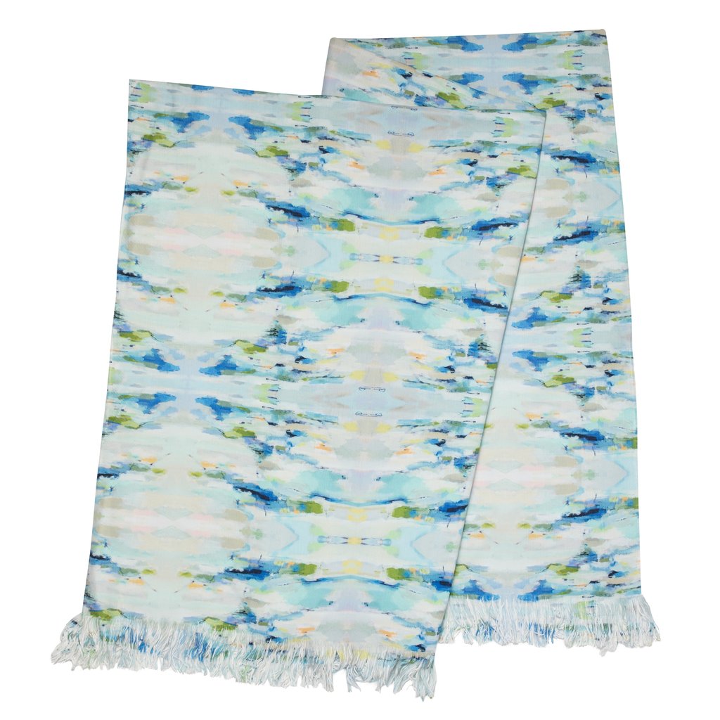 Wintergreen Throw Blanket by Laura Park