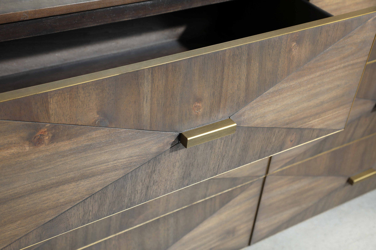 Wynn 6-Drawer Double Dresser by Essentials For Living in Brown