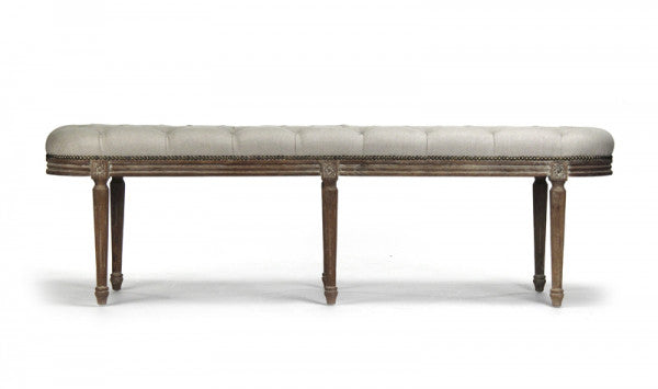 Zentique Michel Tufted Bench