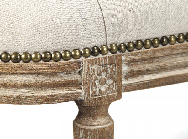 Zentique Michel Tufted Bench