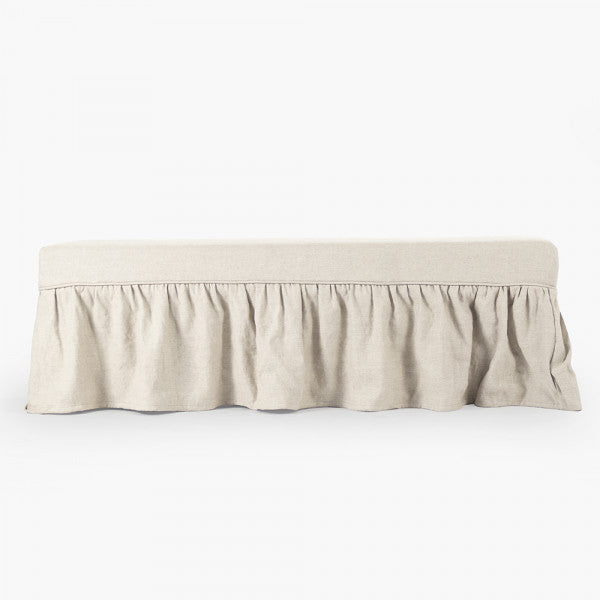 Zentique Elena Bench Linen/Cotton