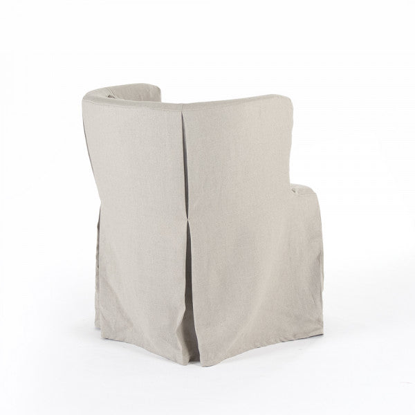 Zentique Zoey Tub Chair Natural Linen