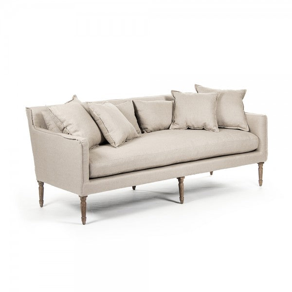 Zentique Jensen Sofa Natural Linen