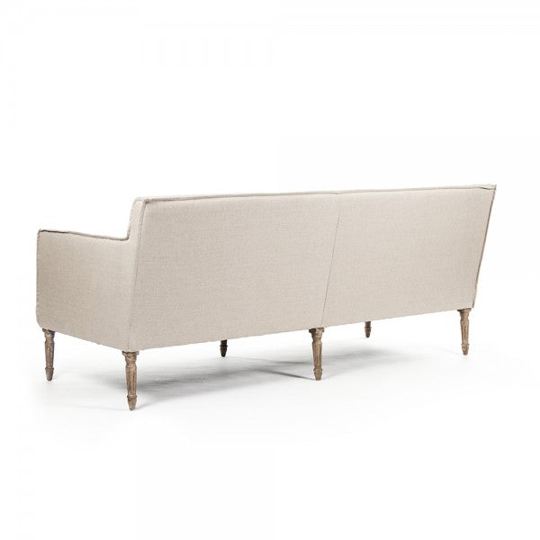 Zentique Jensen Sofa Natural Linen