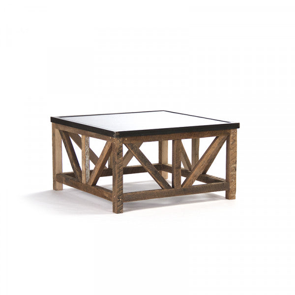 Zentique Eloise Coffee Table Copper/Brown