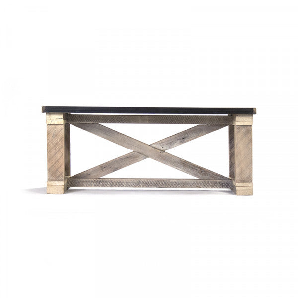 Zentique Valerie Coffee Table Copper/Light Brown