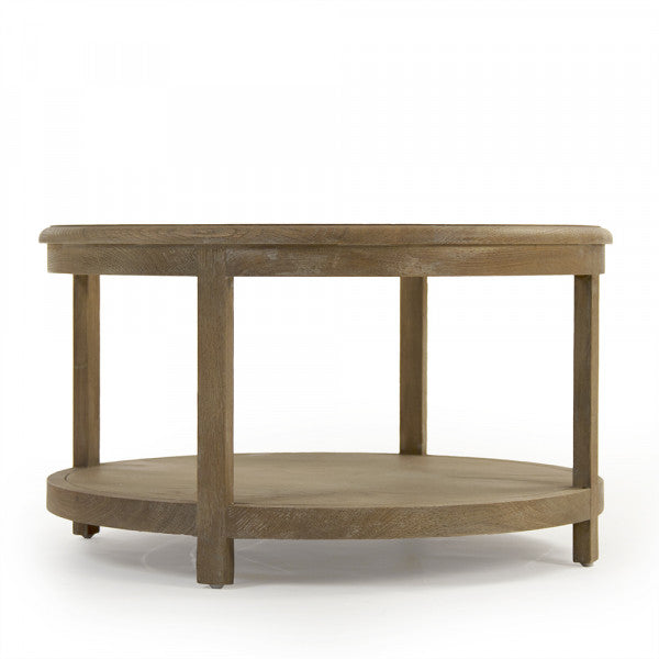 Zentique Odo Coffee Table Brown/Clear