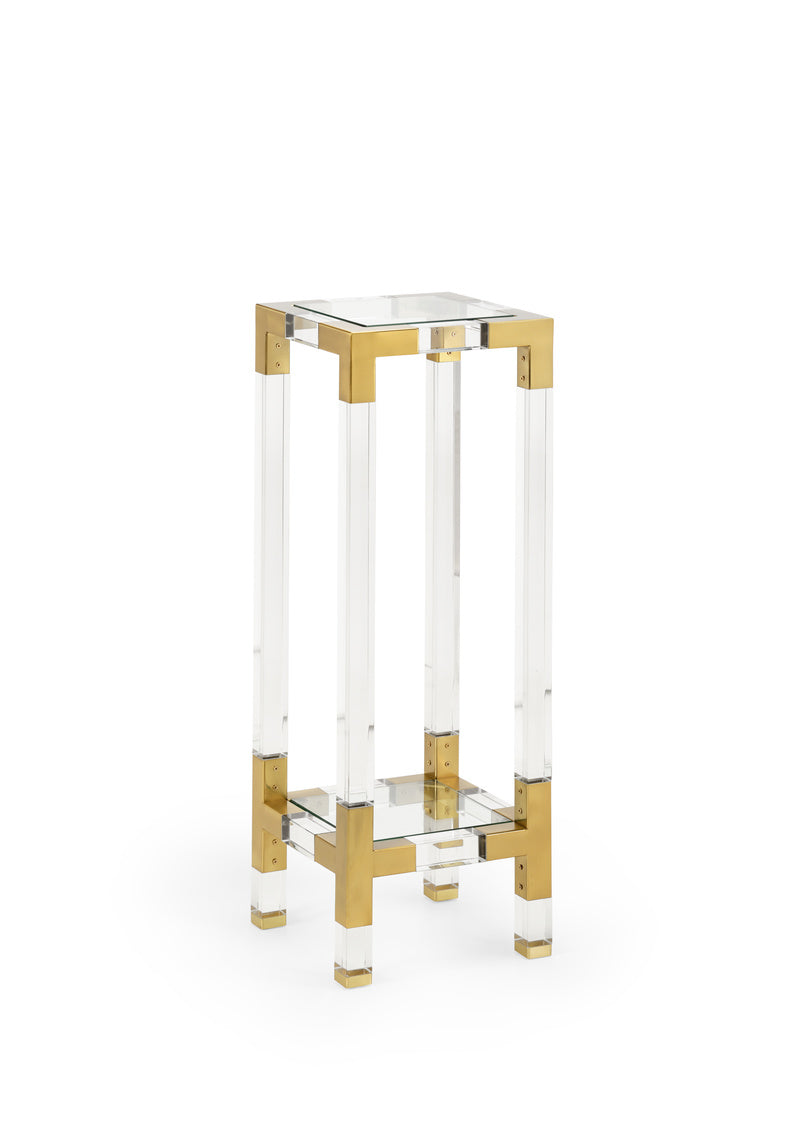 Chelsea House Chelsea Acrylic Pedestal Table