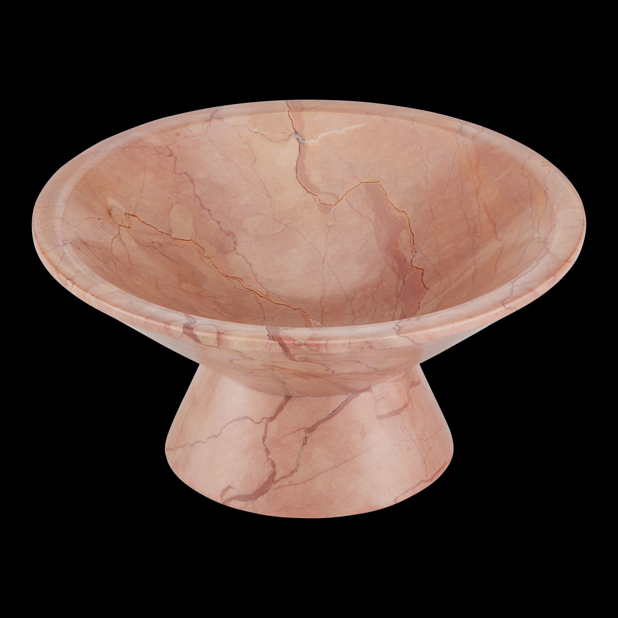 Currey & Company 13" Lubo Rosa Large Bowl