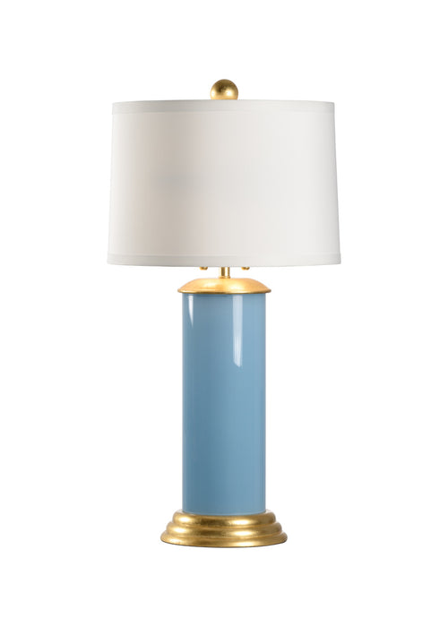 Wildwood Savannah Lamp in Light Blue Turquoise