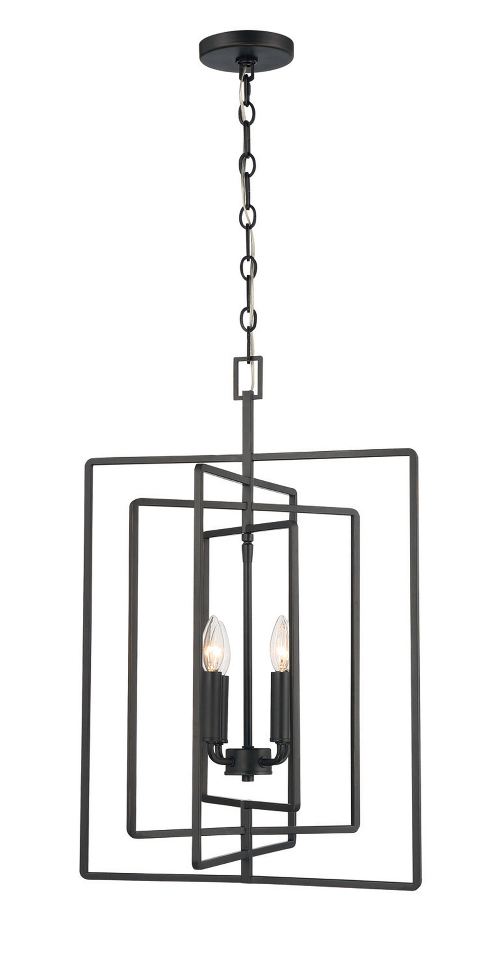 Lumanity Dalton 4 Light Geometric Pendant