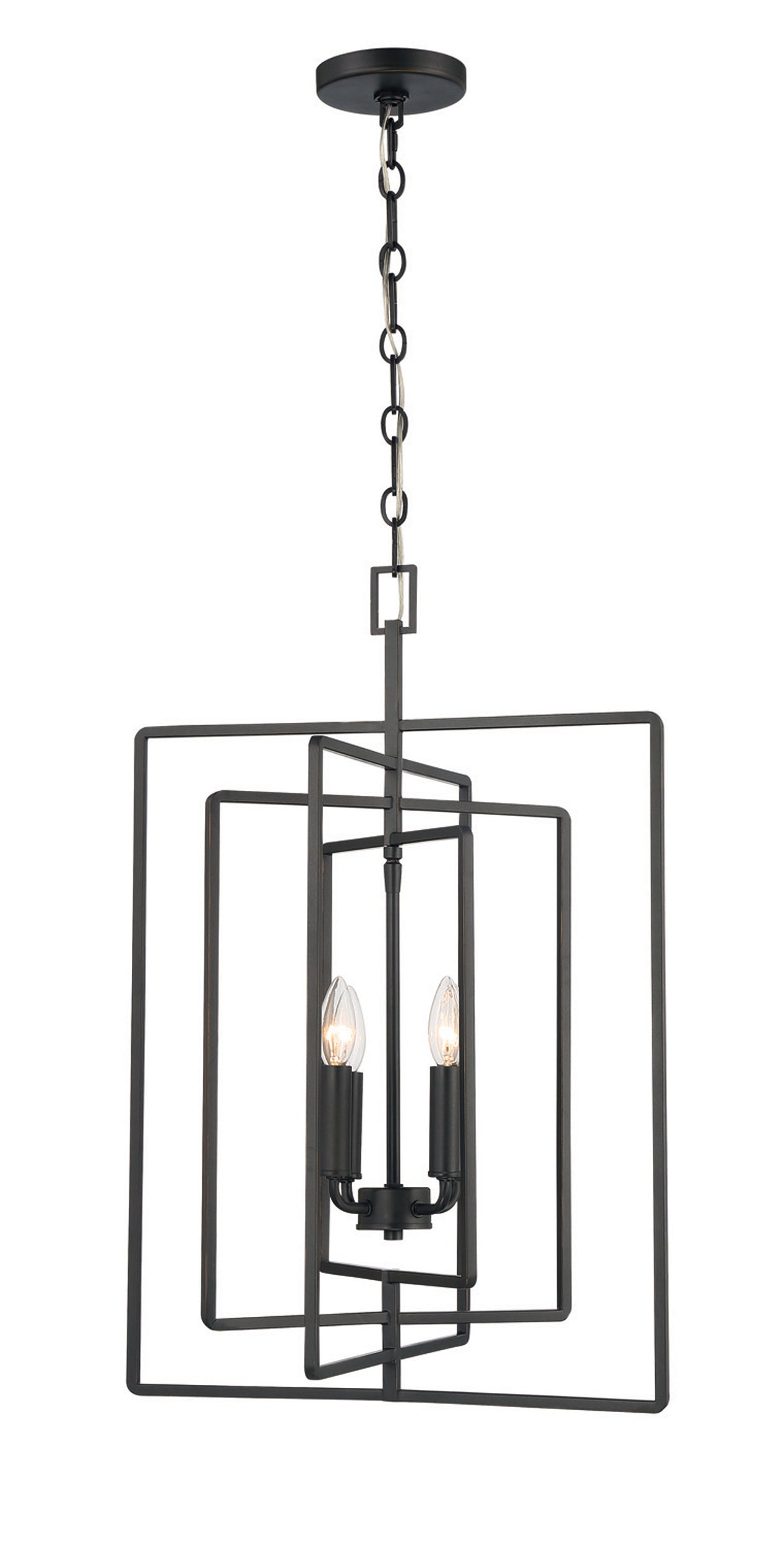 Lumanity Dalton 4 Light Geometric Pendant