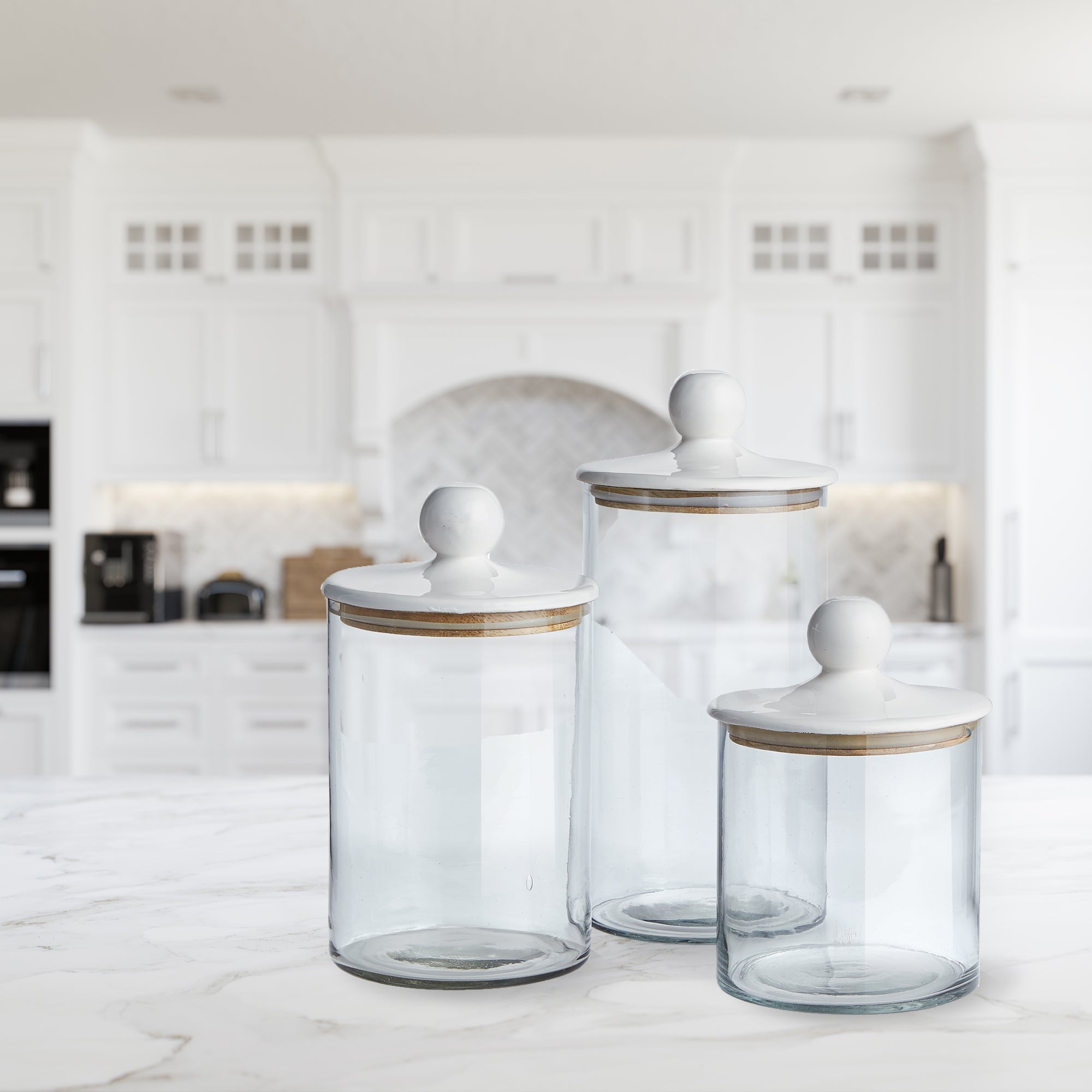 Napa Home And Garden Petaluma Canisters, Set Of 3