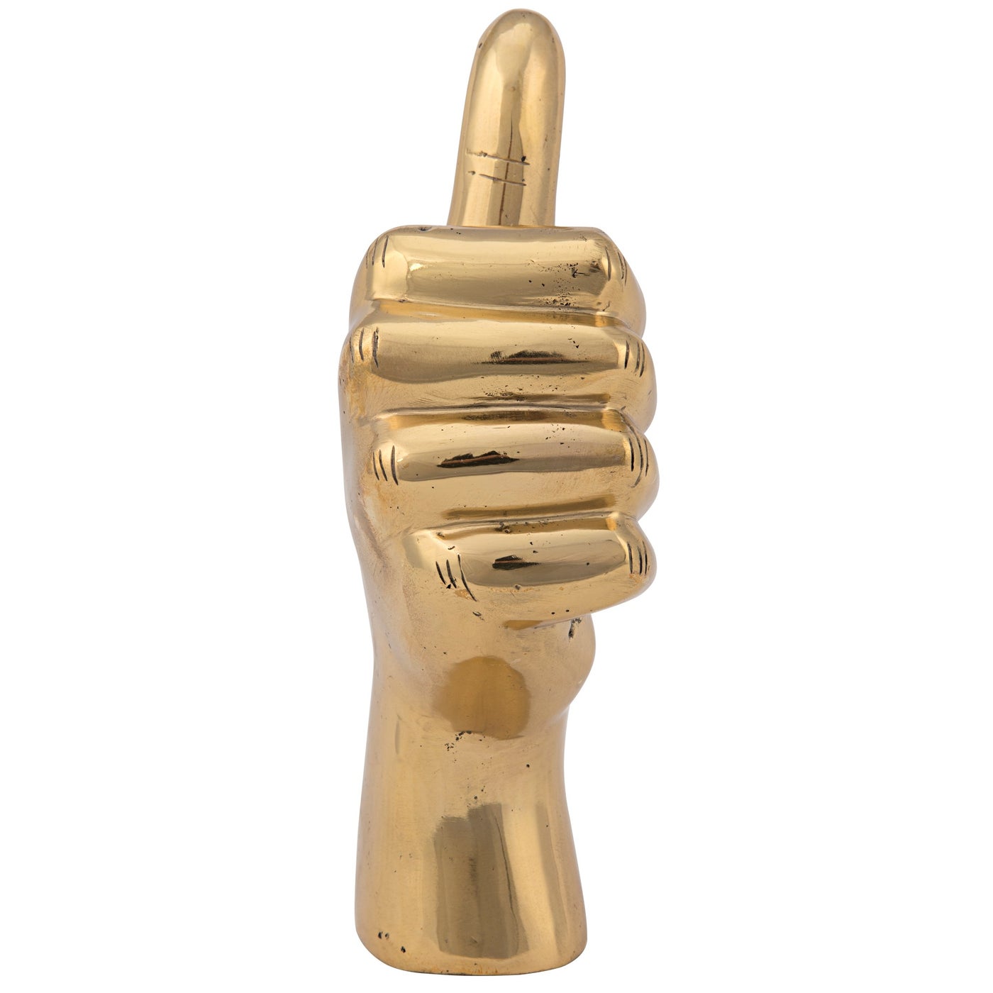 Noir Thumbs Up, Brass
