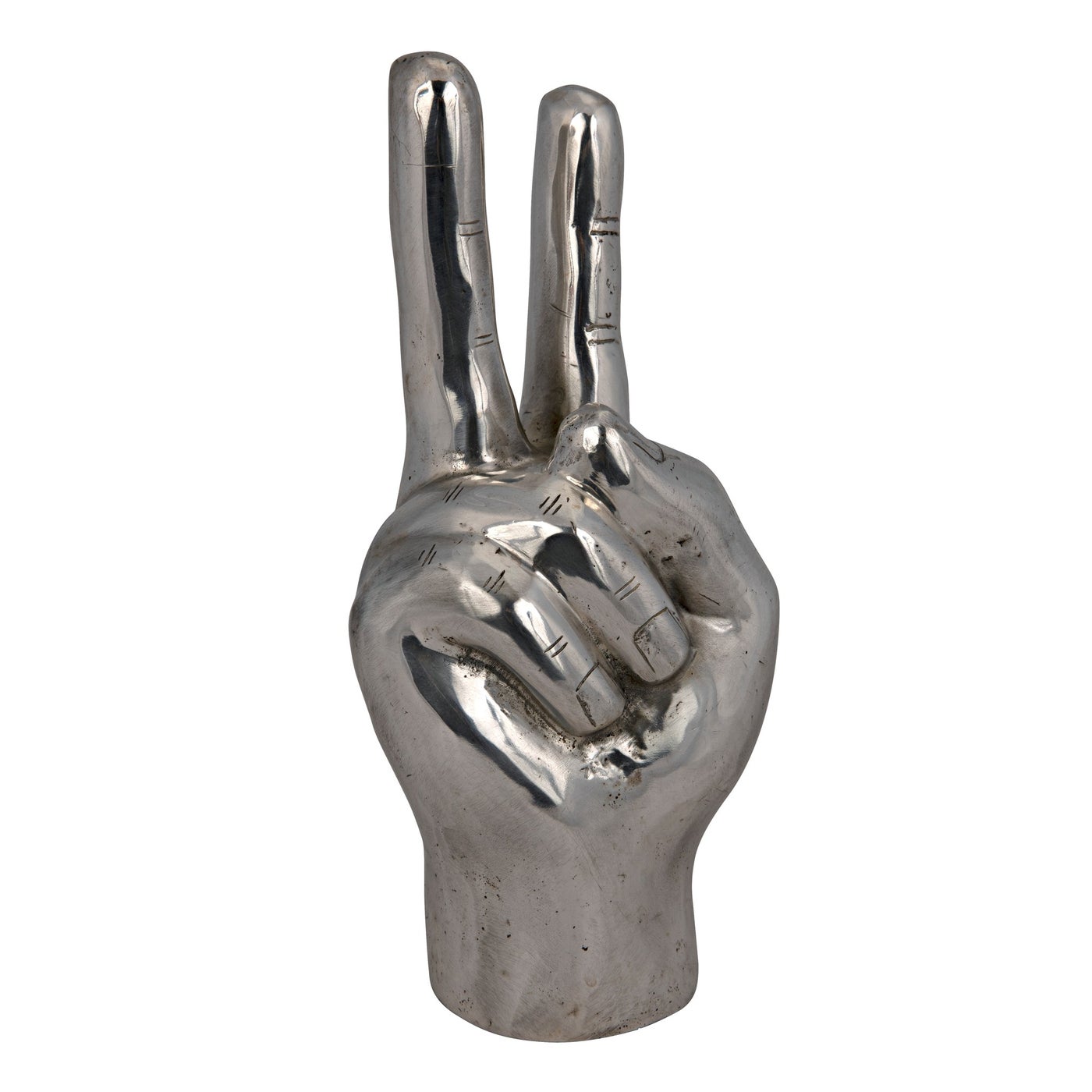 Noir Peace Sign, Brass