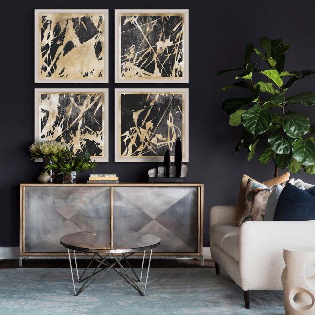 Abstract Flames II Art Print by Natural Curiosities