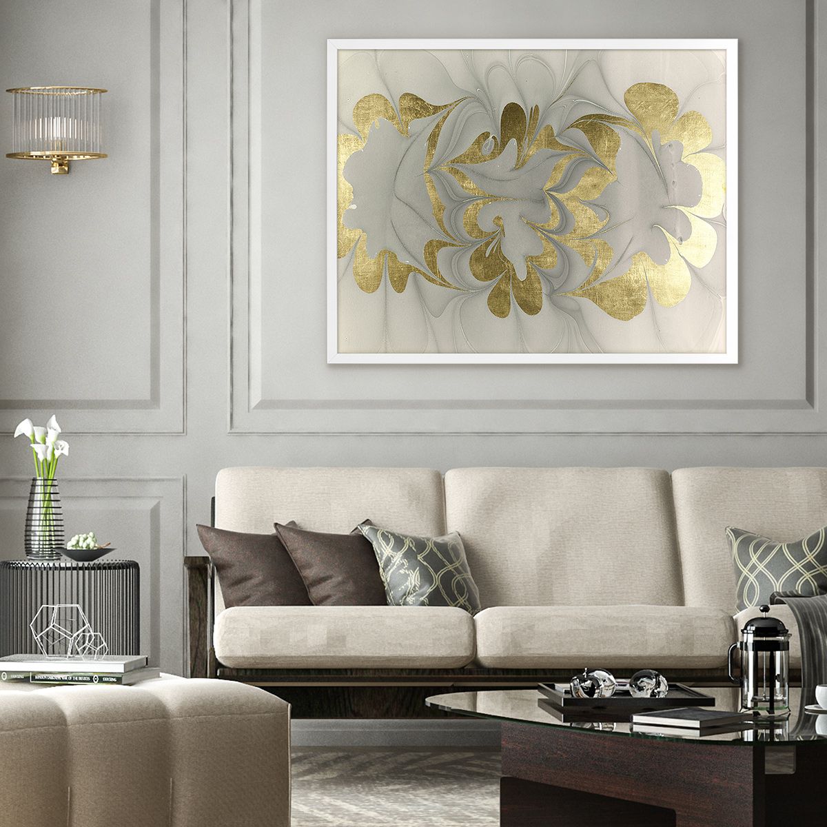 Natural Curiosities Abstract Oil Design Art