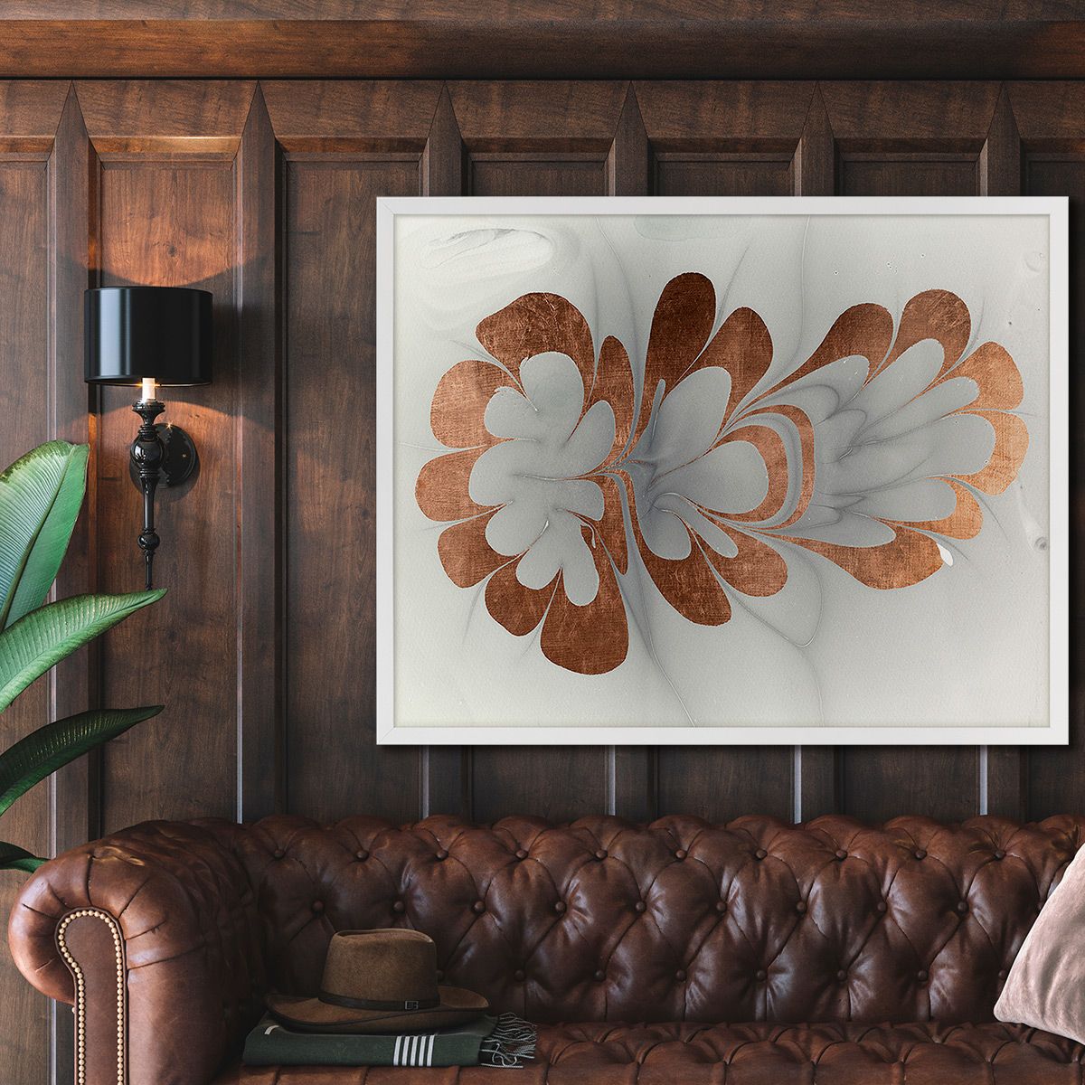 Natural Curiosities Abstract Oil Design Art