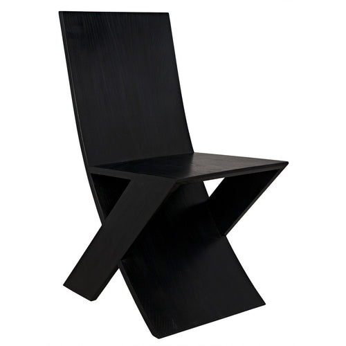 Noir Tech Chair, Charcoal Black