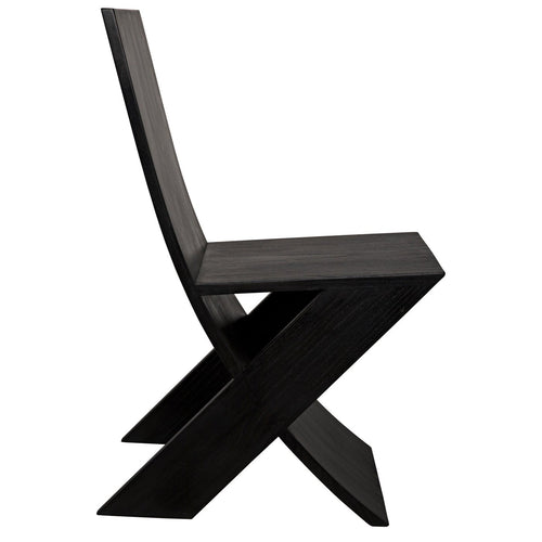 Noir Tech Chair, Charcoal Black