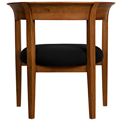 Noir Webster Club Chair, Teak