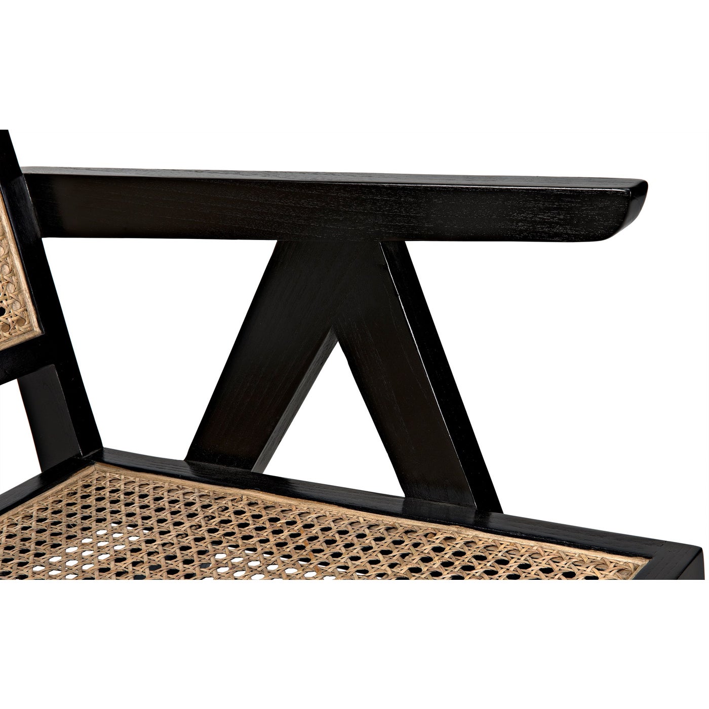 Noir James Relax Chair, Charcoal Black